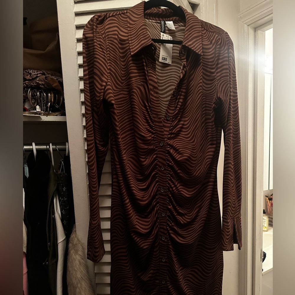 Leopard Mini Dress NWT